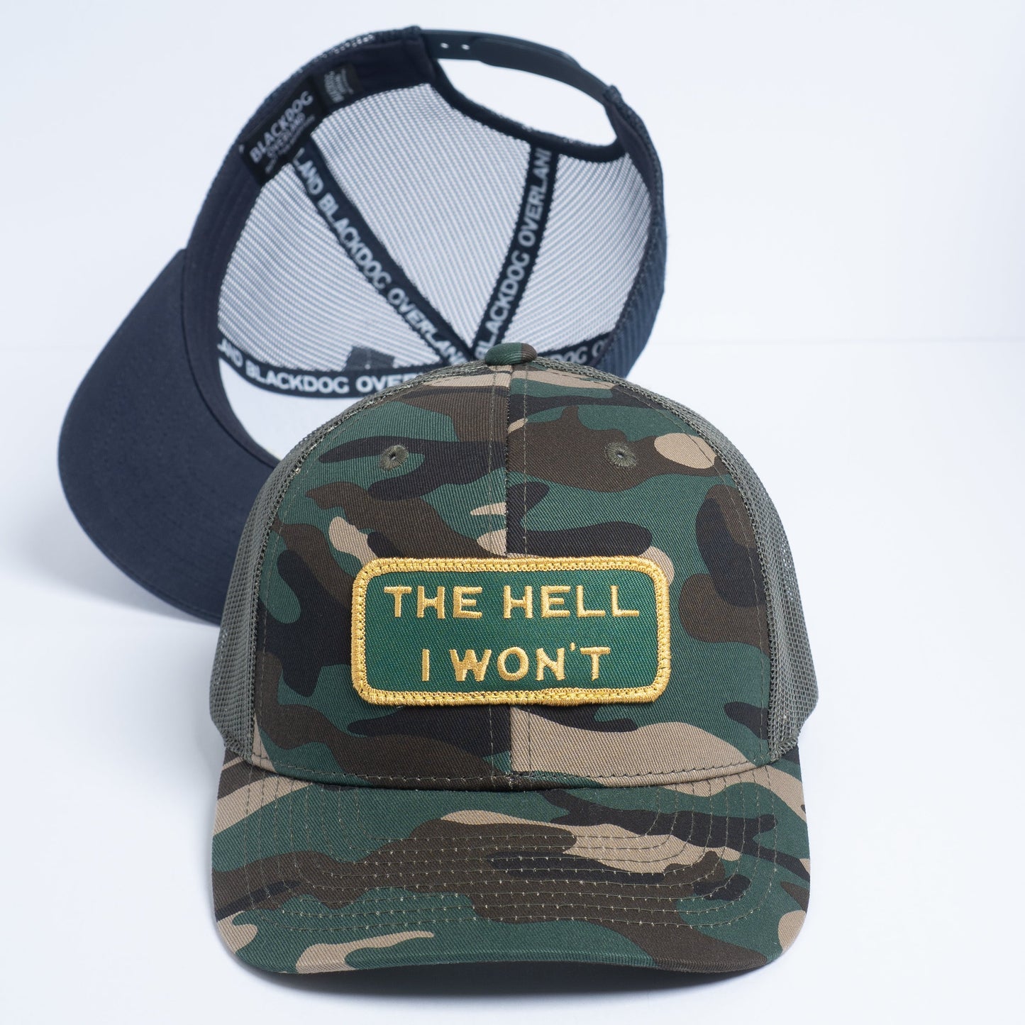 "THE HELL I WON’T" – Mesh Snapback