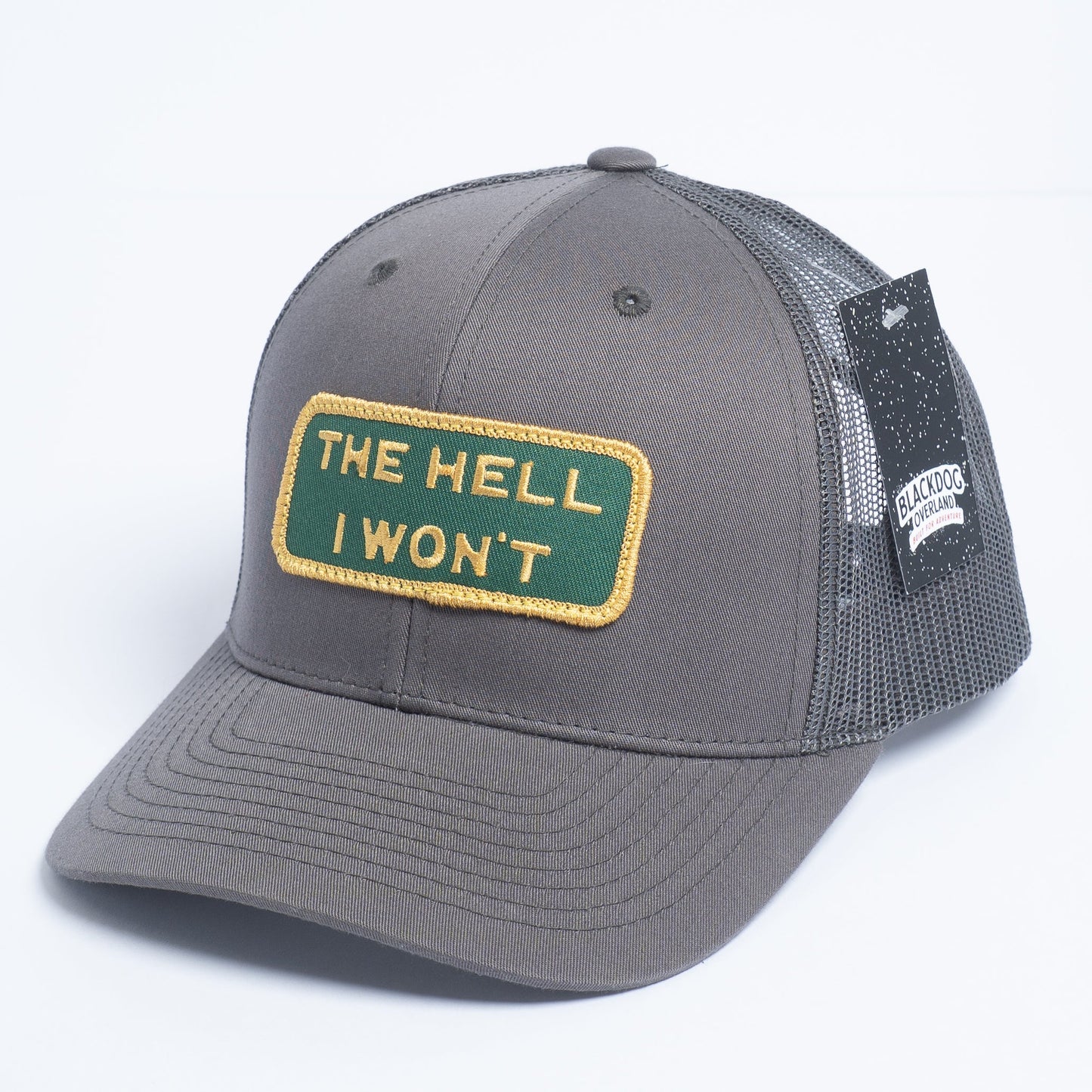 "THE HELL I WON’T" – Mesh Snapback