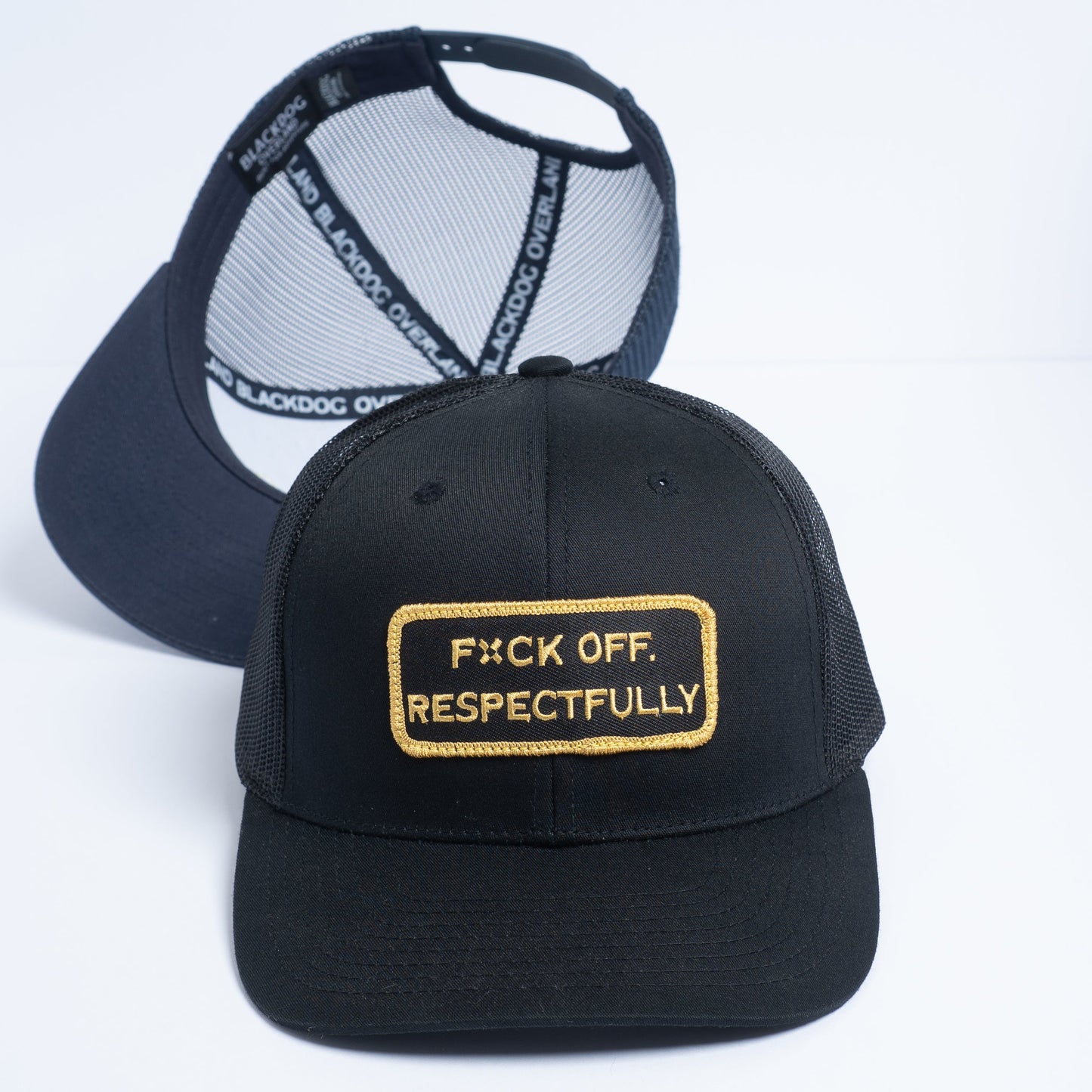 "FXCK OFF, RESPECTFULLY" – Mesh Snapback