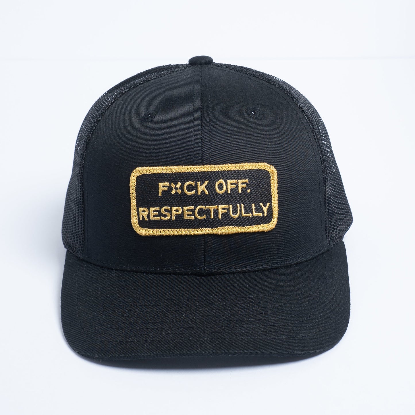 "FXCK OFF, RESPECTFULLY" – Mesh Snapback
