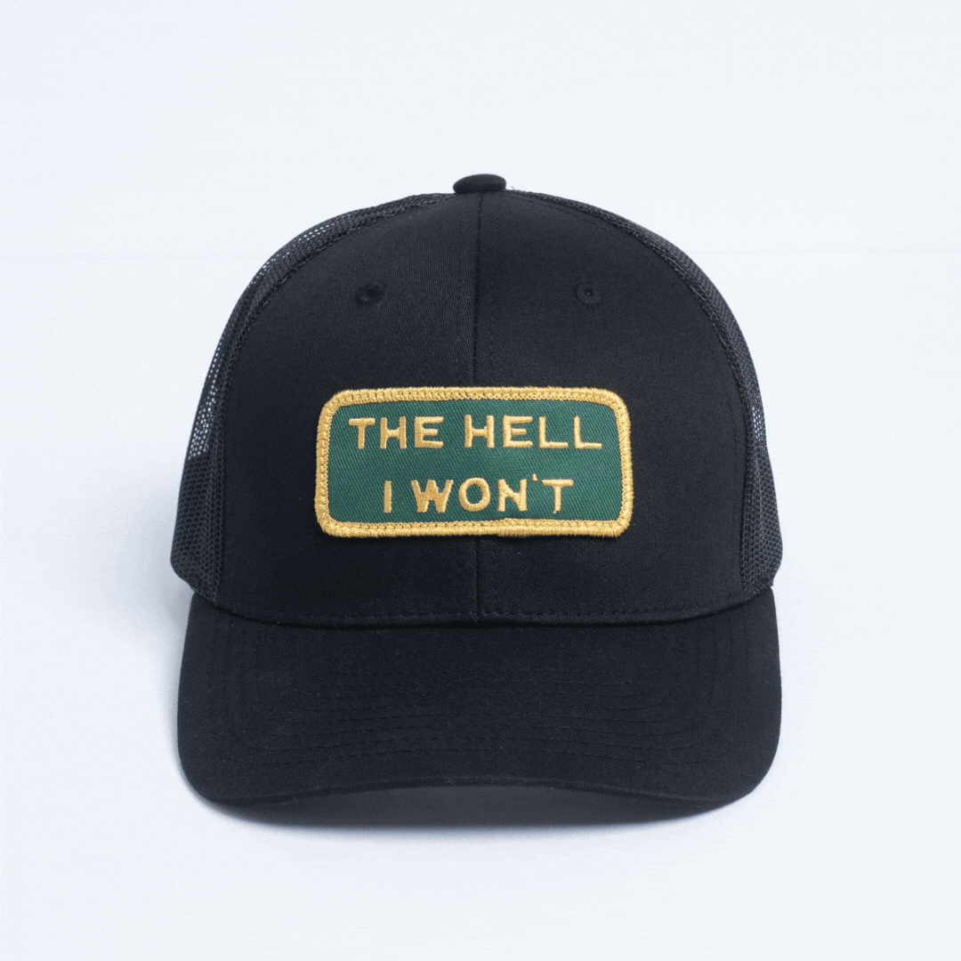 "THE HELL I WON’T" – Mesh Snapback